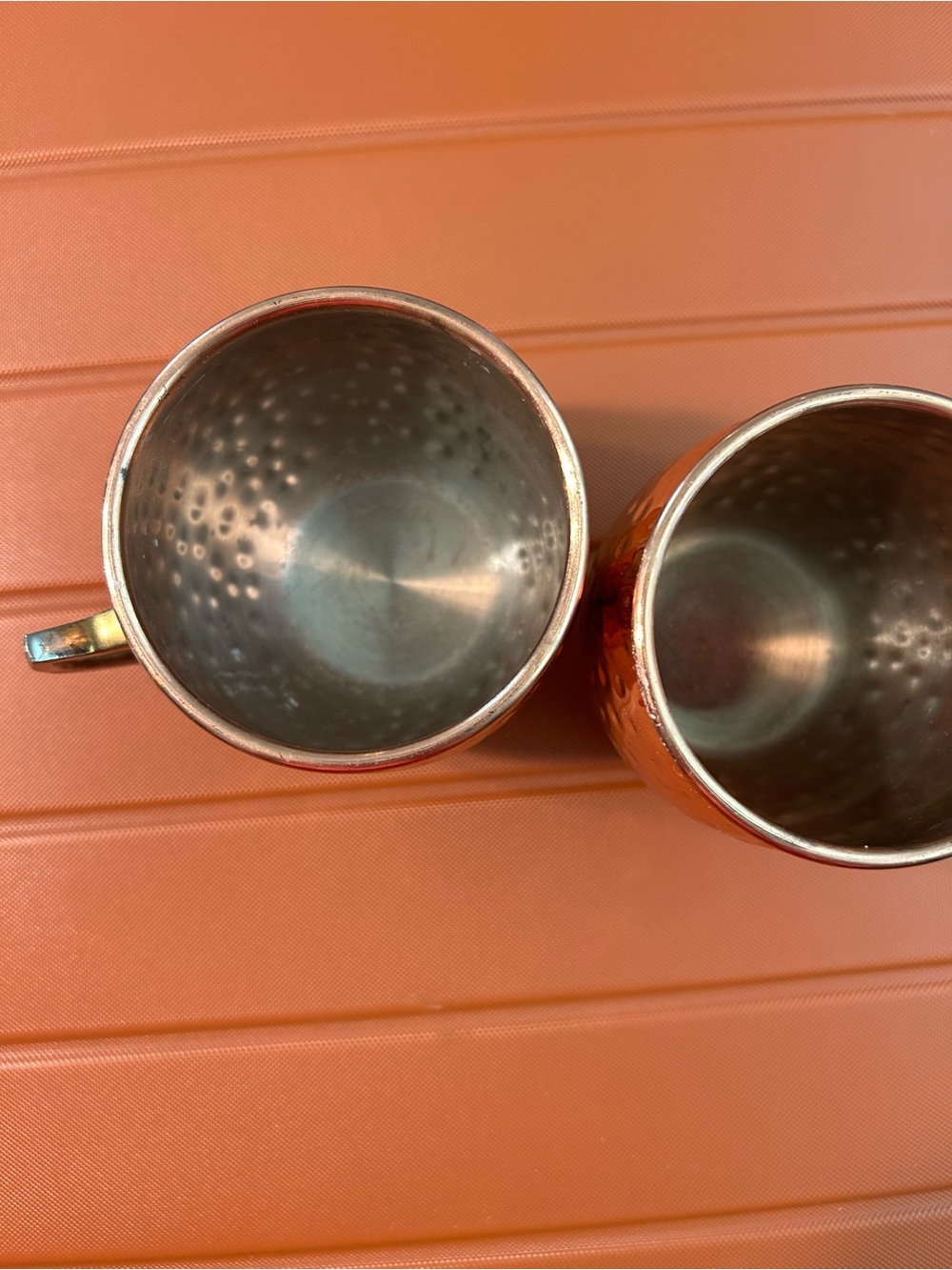 Hammered Copper Moscow Mule Mugs - Set of 2 - Picture 4 of 5